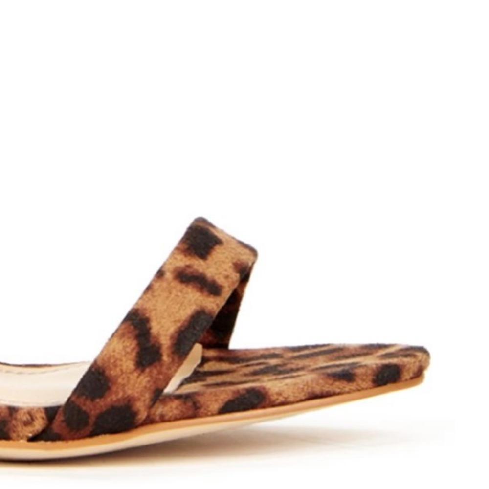 JUST FAB | Siscia Leopard Sandals Sz US 9 - Picture 6 of 10